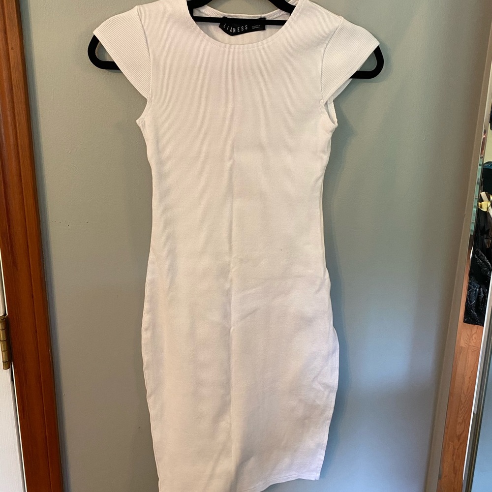 Lioness midi dress with slit